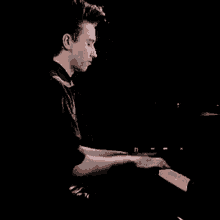 Alan Wilder Depeche Mode GIF - Alan Wilder Depeche Mode Piano GIFs