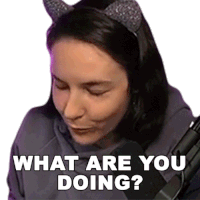 What Are You Doing Cristine Raquel Rotenberg Sticker - What Are You Doing Cristine Raquel Rotenberg Simply Nailogical Stickers