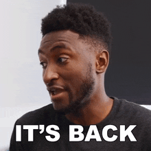Its Back Marques Brownlee GIF - Its Back Marques Brownlee It Has Returned GIFs