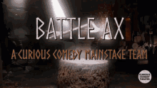Battle Ax Curious Comedy GIF - Battle Ax Curious Comedy Improv GIFs