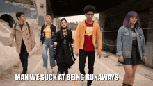 Man We Suck At Being Runaways Nico Minoru GIF - Man We Suck At Being Runaways Nico Minoru GIFs