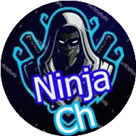 Ninja Ch Logo Sticker