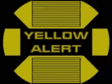 alert yellow