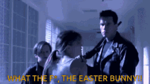 Terminator Easter Bunny GIF - Terminator Easter Bunny What The Fuck GIFs