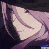 a close up of a person 's face with the words bloggif below