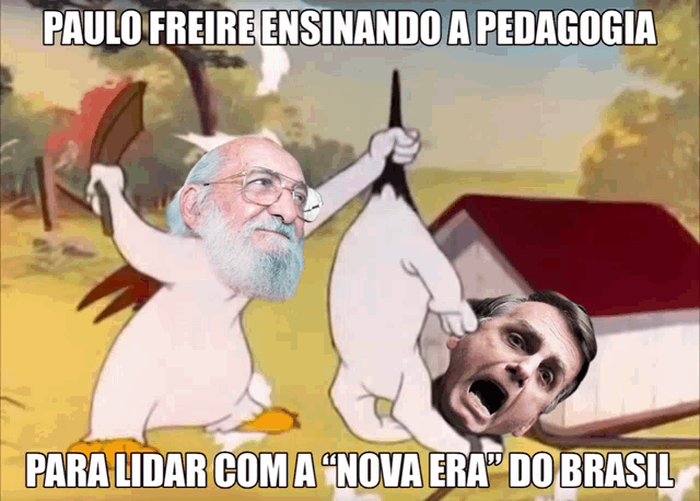 Paulo Freire Cordel animado on Make a GIF