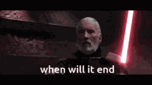 When Will It End Dooku GIF