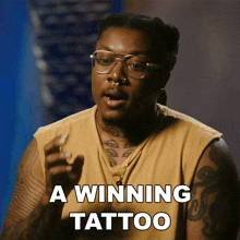 A Winning Tattoo Aaron GIF - A Winning Tattoo Aaron Ink Master GIFs