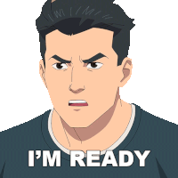 I'M Ready Mark Grayson Sticker - I'M Ready Mark Grayson Invincible Stickers