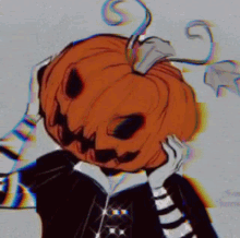 Pumpkin Glitch GIF