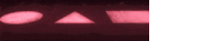 a circle , triangle , and square are glowing in the dark .