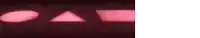 a circle , triangle , and square are glowing in the dark .