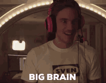 Pewdiepie Big Brain GIF - Pewdiepie Big Brain Youtube GIFs