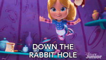 Down The Rabbit Hole Alice GIF - Down The Rabbit Hole Alice Dinah GIFs