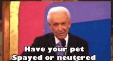 Bob Barker The Price Is Right GIF - Bob Barker The Price Is Right Pet Spayed GIFs