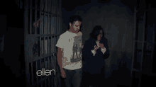 Ellen Sends Her Writer And Producer To A Haunted House GIF