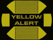 yellow alert warning