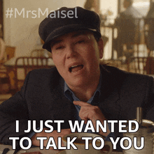 I Just Wanted To Talk To You Susie Myerson GIF - I Just Wanted To Talk To You Susie Myerson Alex Borstein GIFs