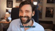 Taliesin Excited That Excites Me GIF - Taliesin Excited That Excites Me Taliesin Evitel GIFs