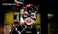 Meow..Gif GIF - Meow. Batman Returns Q GIFs