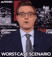 worst case scenario terrible situation hardest talking about the worse chris hayes