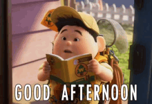 Good Afternoon GIF - Good Afternoon Russell Up Movie GIFs