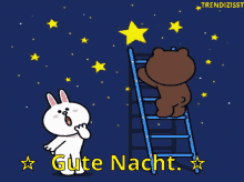 Good Night Gute Nacht GIF - Good Night Gute Nacht Stars GIFs