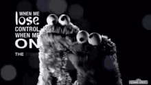 Cookie Monster Singing GIF - Cookie Monster Singing Calm Down GIFs
