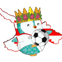Georgia Soccer Sticker