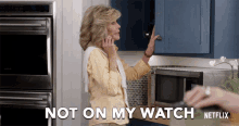 Not On My Watch Open The Drawer GIF - Not On My Watch Open The Drawer Grace And Frankie GIFs
