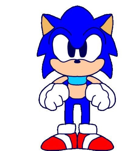 Sonic The Hedgehog Sonic Sticker - Sonic The Hedgehog Sonic Sprite -  Discover & Share GIFs