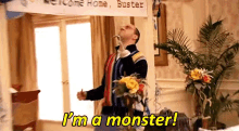 arrested development im a monster buster yelling