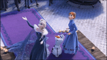 Olaf'S Frozen Adventure Singing GIF