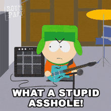 What A Stupid Asshole Kyle Broflovski GIF - What A Stupid Asshole Kyle Broflovski South Park GIFs