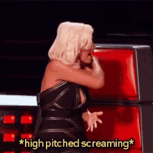 Scary GIF - Christina Aguilera The Voice Scary GIFs