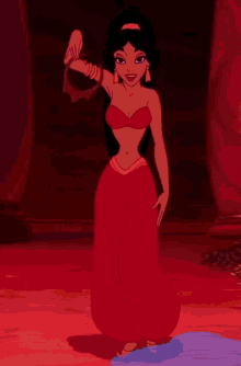 Aladdin Jasmine GIF - Aladdin Jasmine Red GIFs