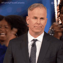 Blank Face Family Feud Canada GIF - Blank Face Family Feud Canada Serious GIFs