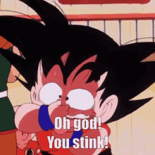 Goku Oh God You Stink World Championship GIF
