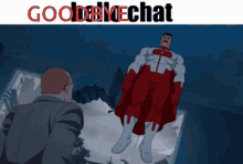 Goodbye Chat Chat GIF - Goodbye Chat Chat Omni Man GIFs