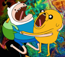 Woooo GIF - Adventure Time Jake Finn GIFs