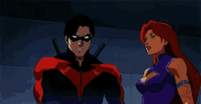 Real Starfire Knightwing GIF - Real Starfire Knightwing Superheroes GIFs