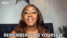 Remember To Be Yourself Kelly Price GIF - Remember To Be Yourself Kelly Price Sunday Best GIFs