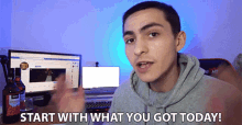 Start With What You Got Today Jack Cole GIF - Start With What You Got Today Jack Cole Itsjackcole GIFs