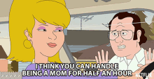 I Think You Can Handle Being A Mom For Half An Hour Youll Be Fine GIF - I Think You Can Handle Being A Mom For Half An Hour Youll Be Fine You Can Do It GIFs