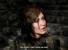 Tomb Raider You Know I Cant Give Up Now GIF