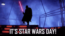 It'S |Star Wars Day! GIF - Starwars Vader Star Wars Day GIFs