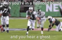 Sam Darnold When You Hear A Ghost GIF - Sam Darnold When You Hear A Ghost Running GIFs