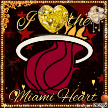 I Love The Miami Heat Wundo GIF - I Love The Miami Heat The Miami Heat Miami Heat GIFs