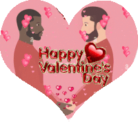 Happy Valentine'S Day Pride Sticker