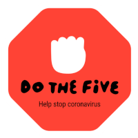 Do The Five Help Stop Coronavirus Sticker